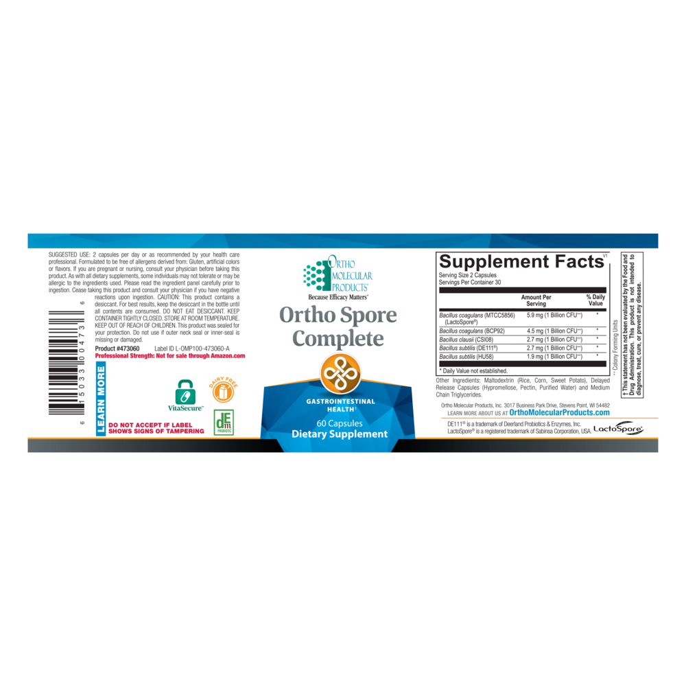 Product image for Ortho Spore Complete.