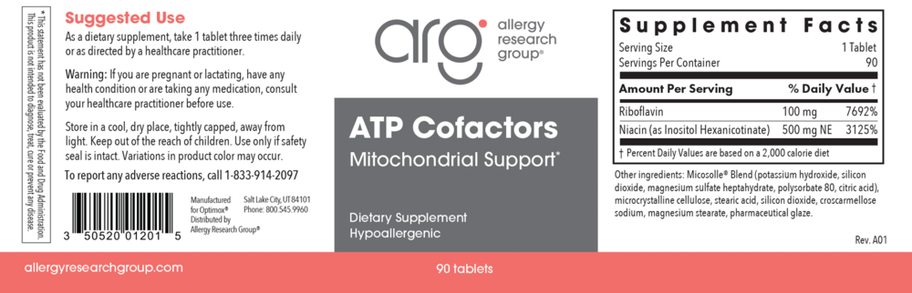 Product image for ATP Cofactor (Optimox® ATP Cofactors™).
