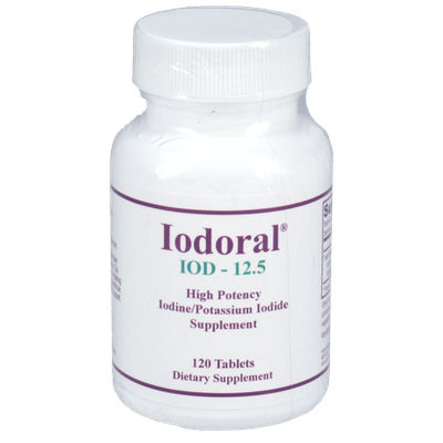 Product image for Iodoral 12.5 (120 tablets). Discontinued.