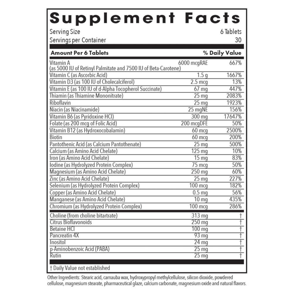 Product image for Optivite® (Optimox® Optivite®).