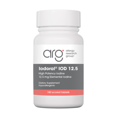 Iodoral 12.5 mg High Potency Iodine (Optimox® Iodoral® 12.5 mg) 180 tablets