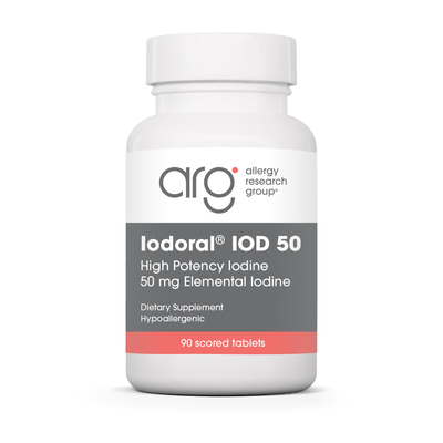 Iodoral 50 mg High Potency Iodine 90 tablets