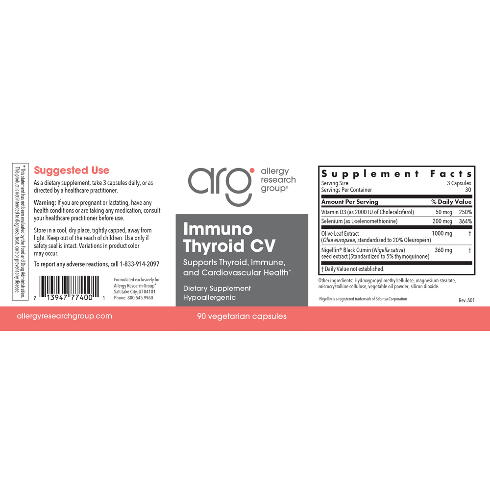 Product image for Immuno Thyroid CV.