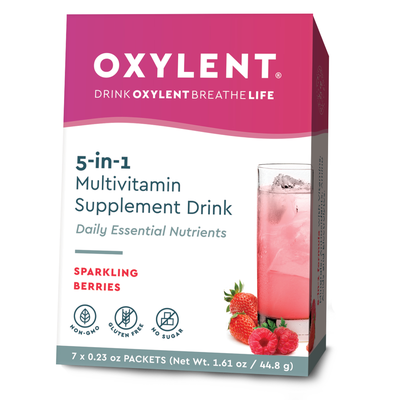 Multi 5-in-1, Sparkling Berries 7 packets