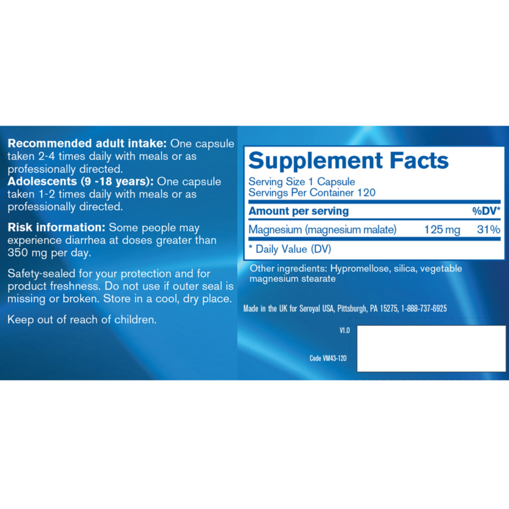Product image for Magnesium Malate.