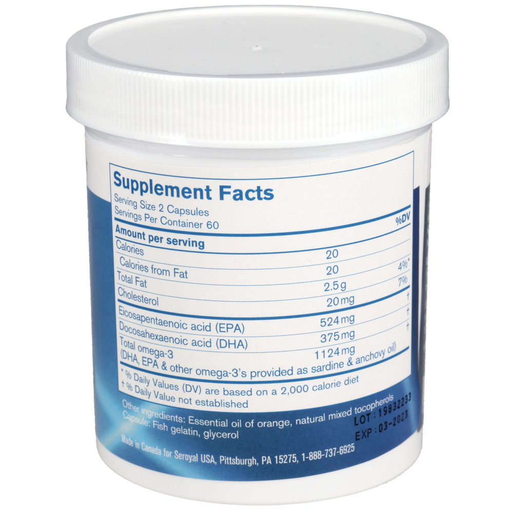 Product image for Finest Pure Fish Oil Capsules.