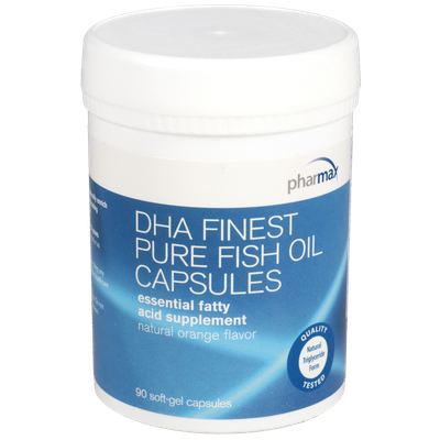 DHA finest pure fish oil capsules product image