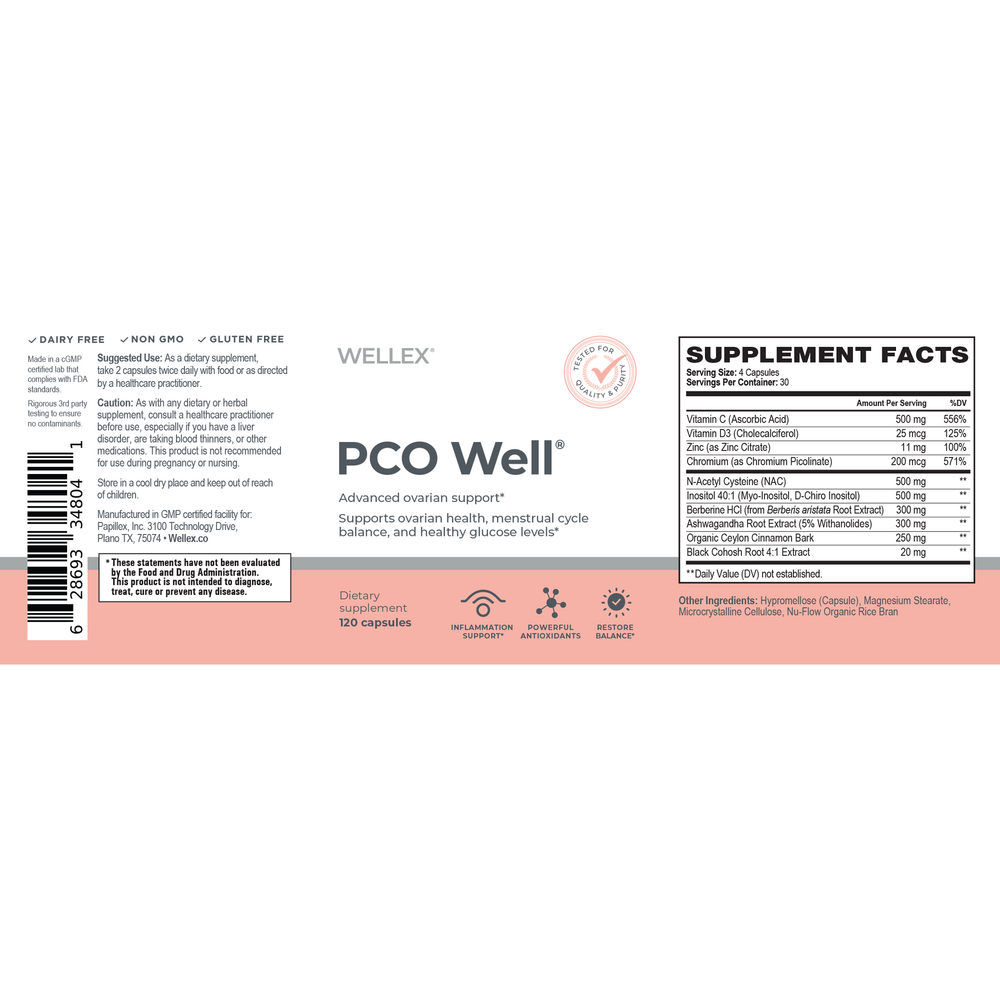 Product image for PCO Well.