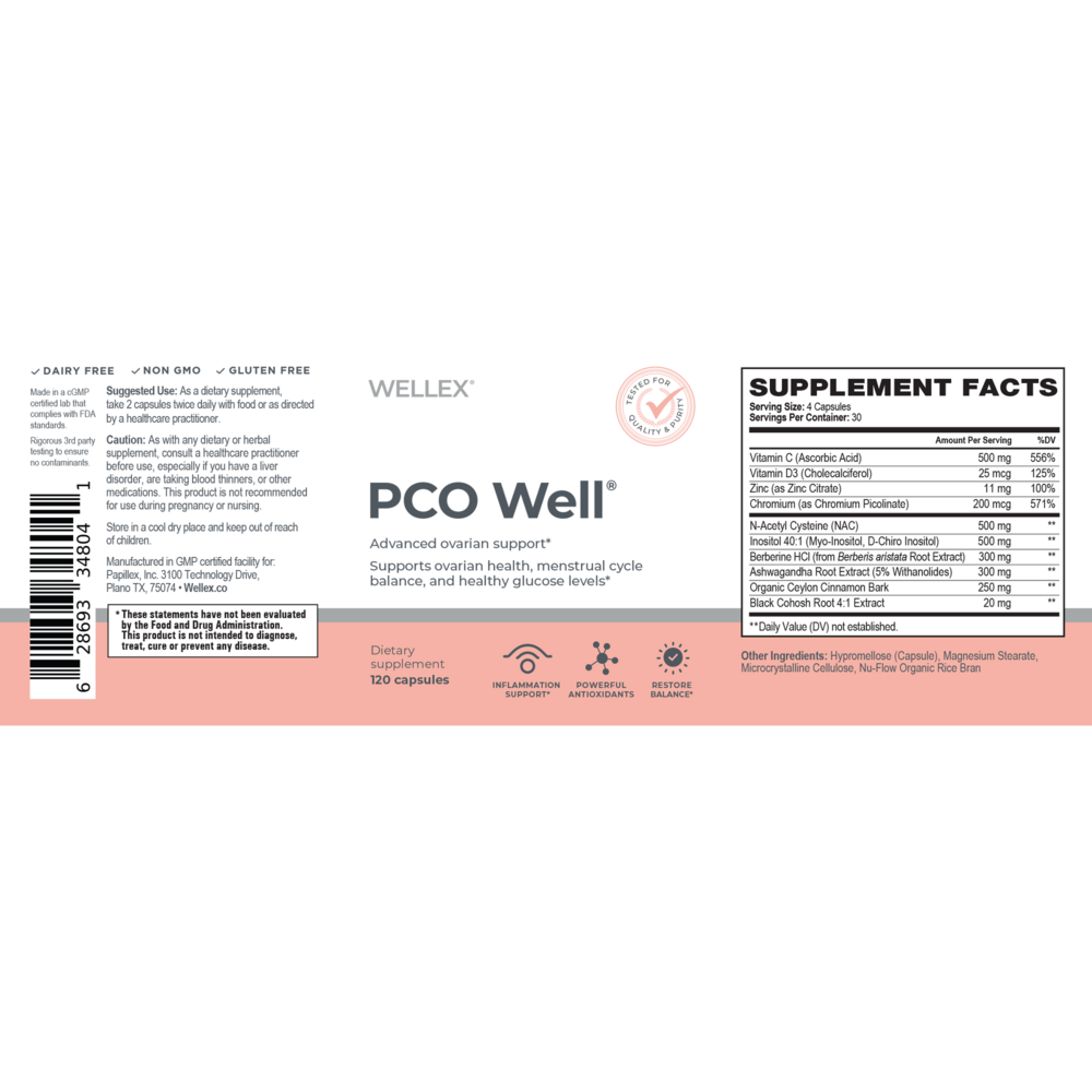 Product image for PCO Well.