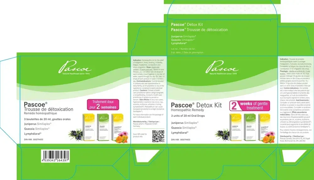 Product image for Pascoe Detox Kit.