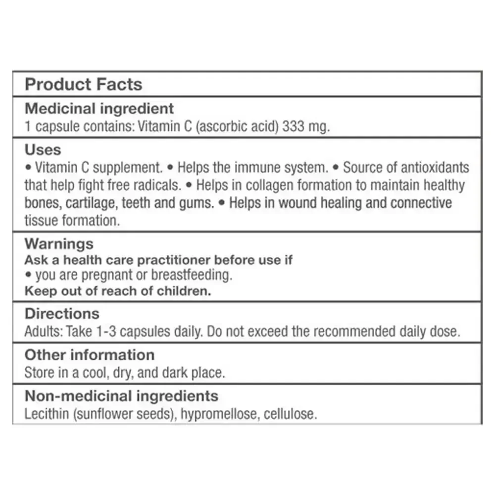 Product image for Vitapas C Liposomal.