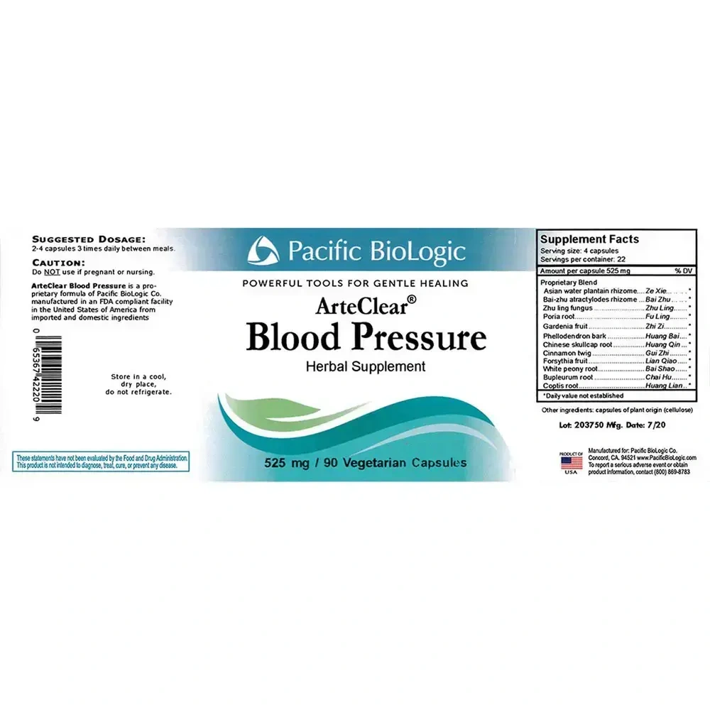 Product image for ArteClear: Blood Pressure.