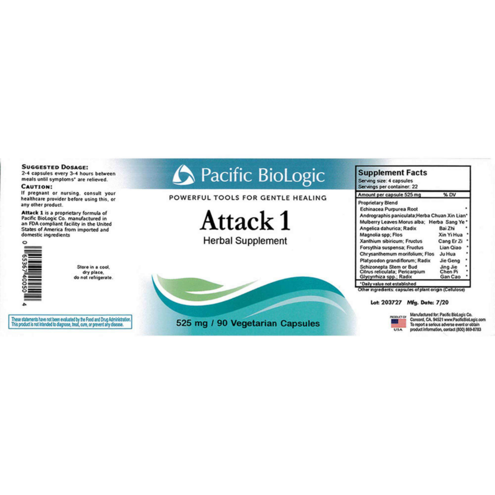 Product image for Attack 1.