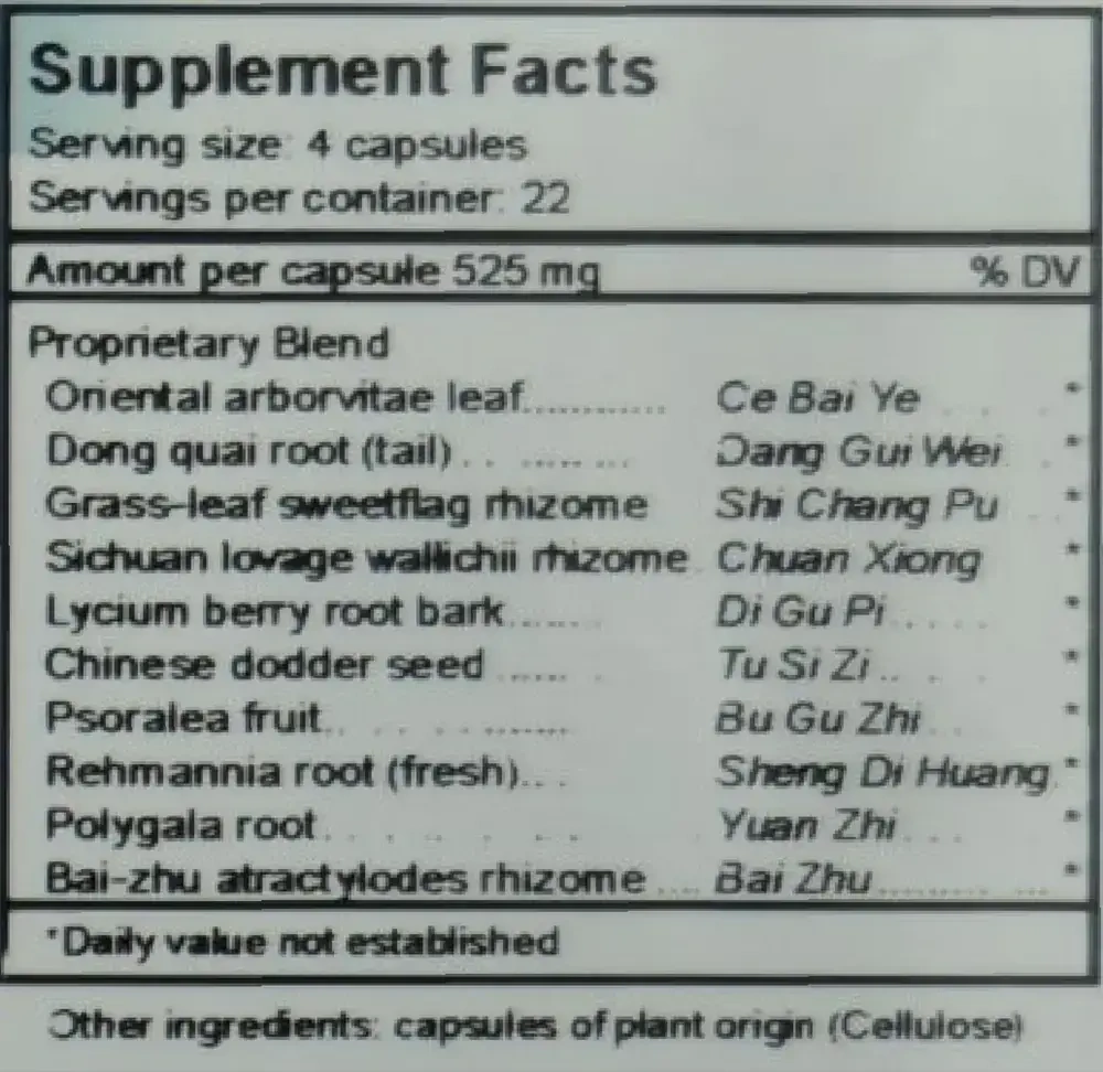Product image for Hair.