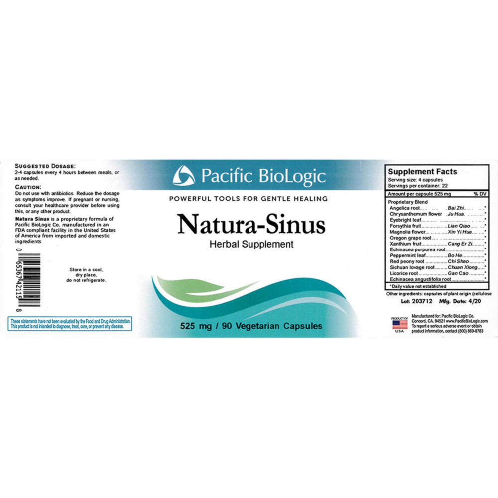 Product image for Natura-Sinus.