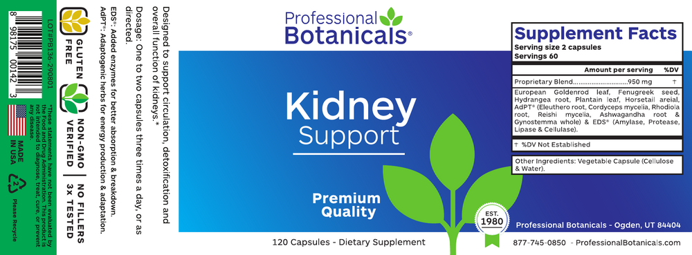 Product image for Kidney Support.