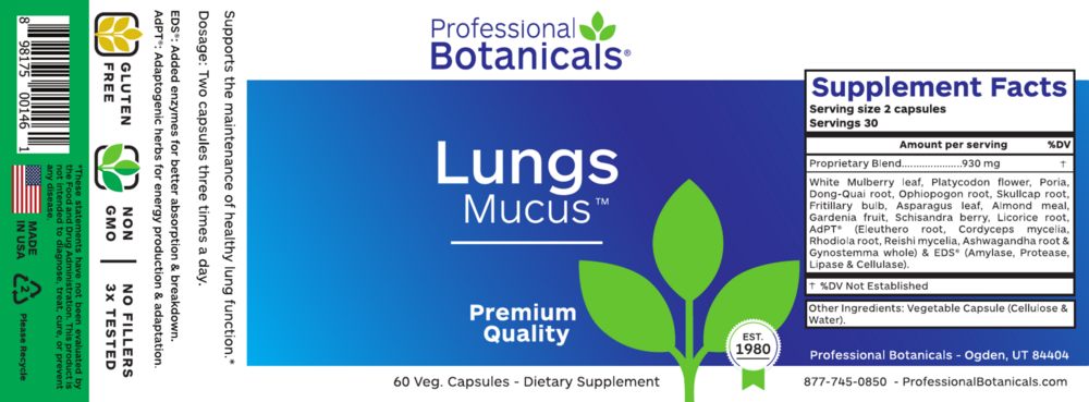 Product image for Lungs Mucus.