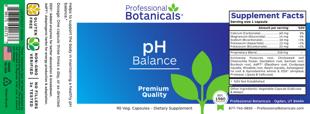 Product image for pH Balance.