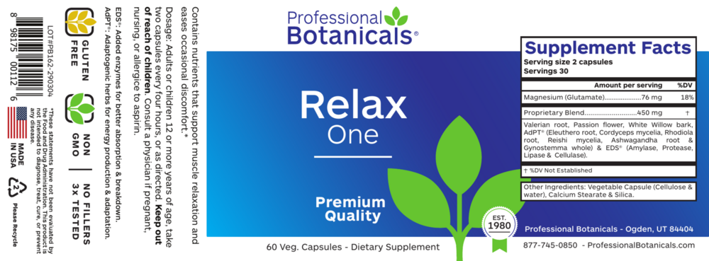 Product image for Relax One.