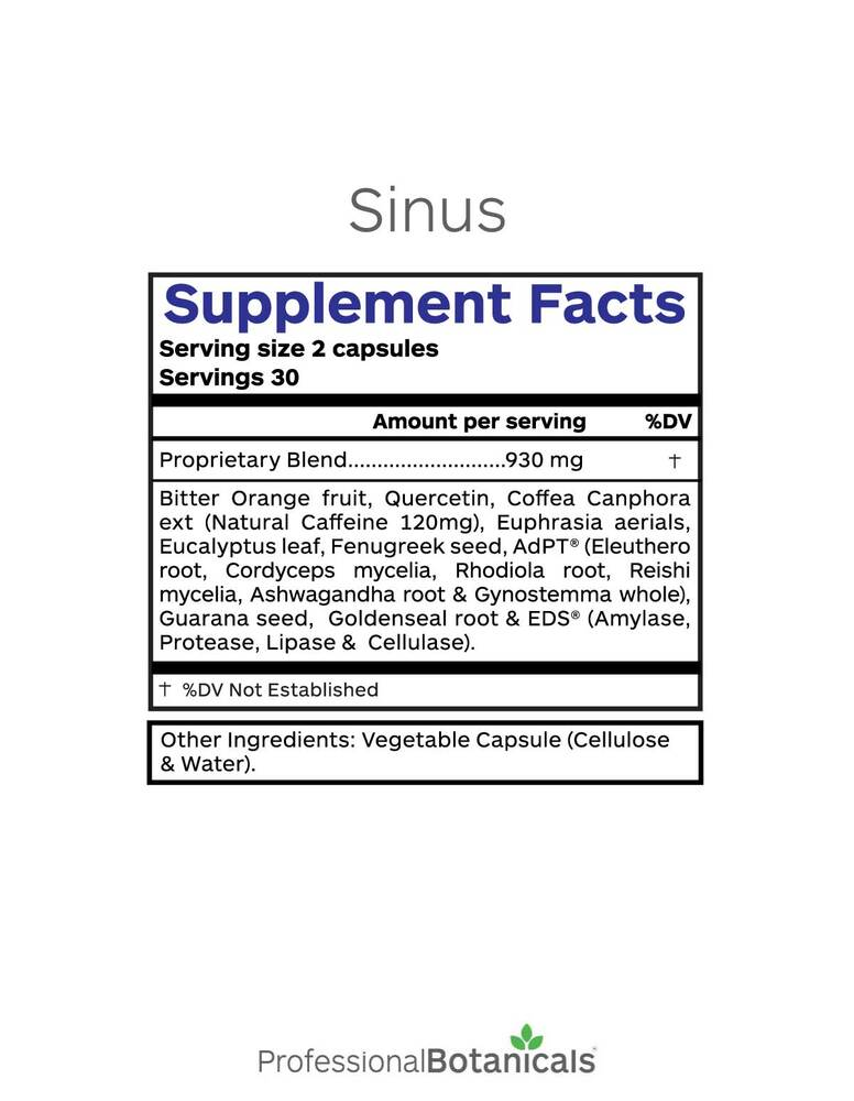 Product image for Sinus.