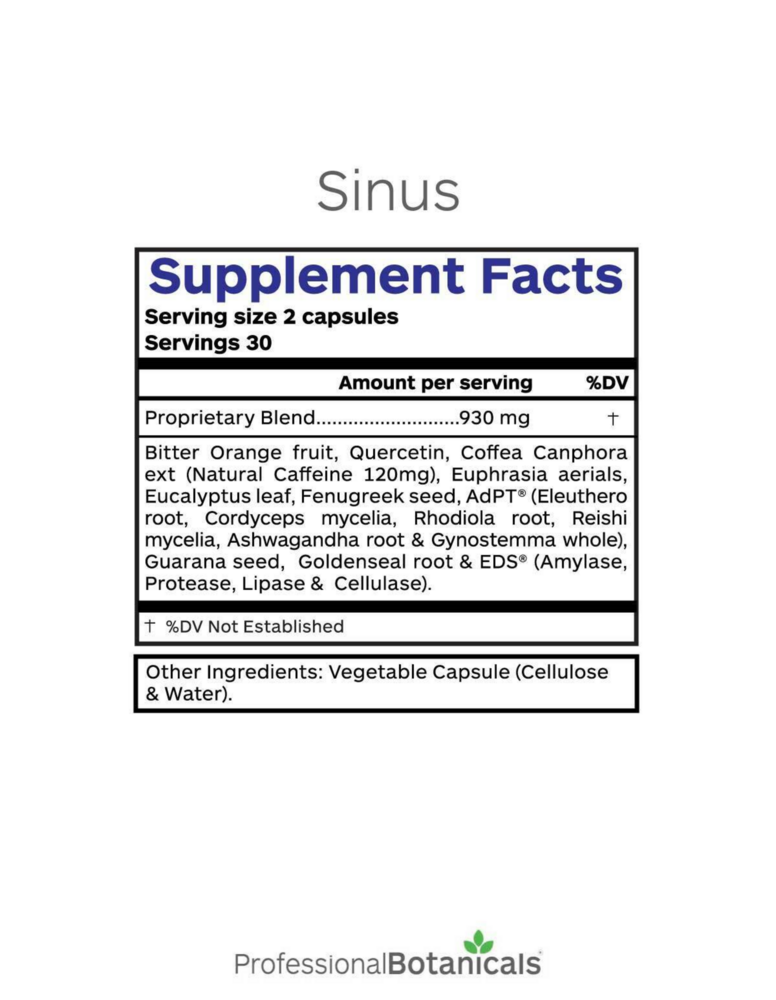 Product image for Sinus.