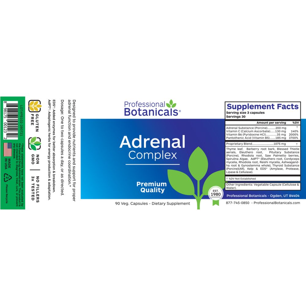 Product image for Adrenal Complex.