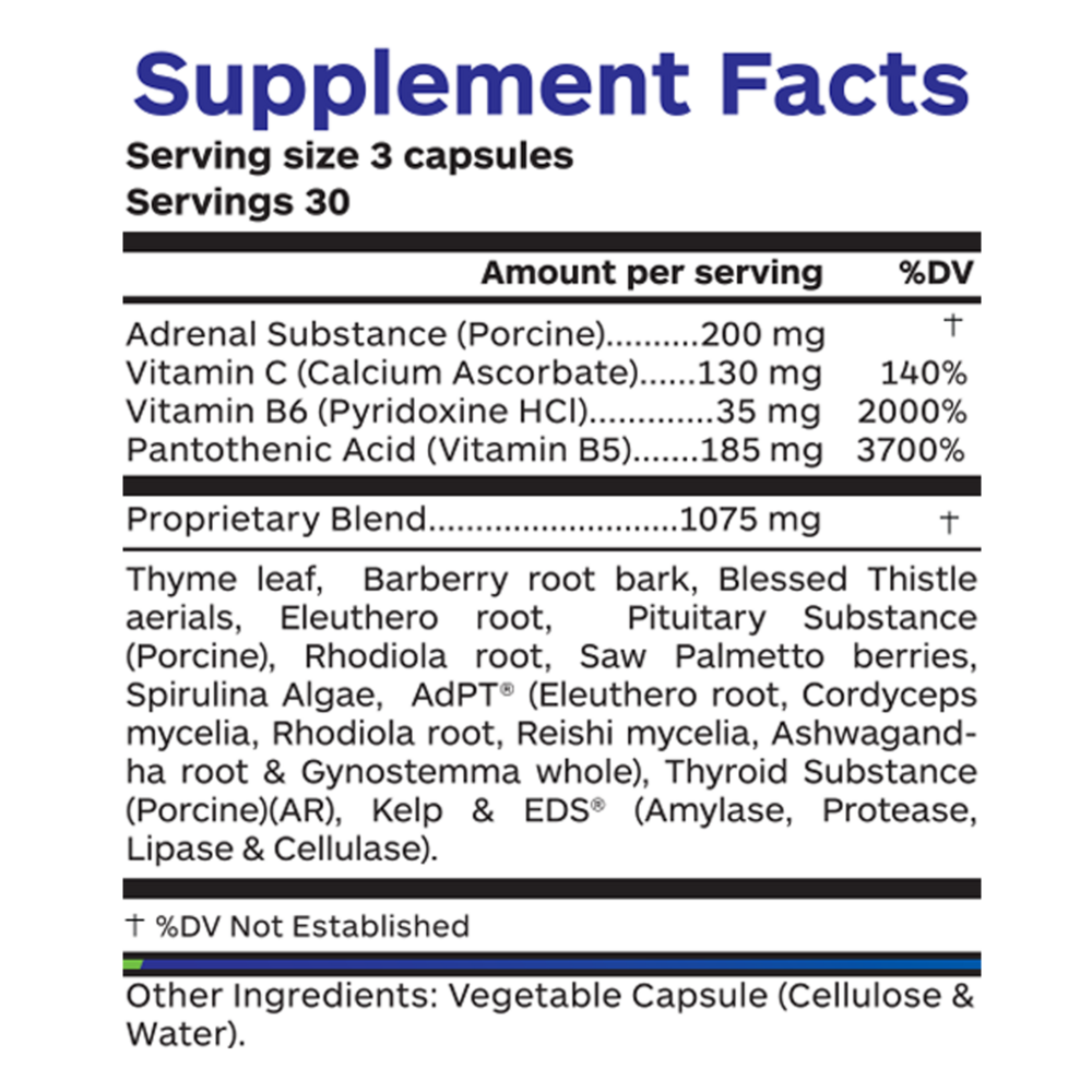Product image for Adrenal Complex.