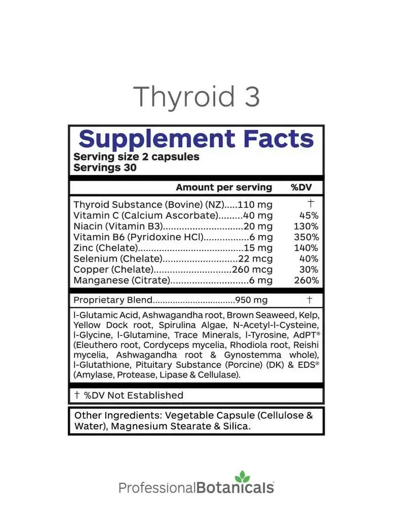 Product image for Thyroid 3.