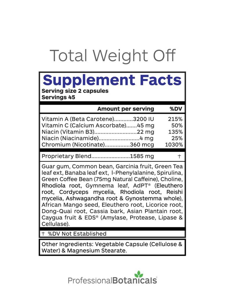 Product image for Total Weight Off.