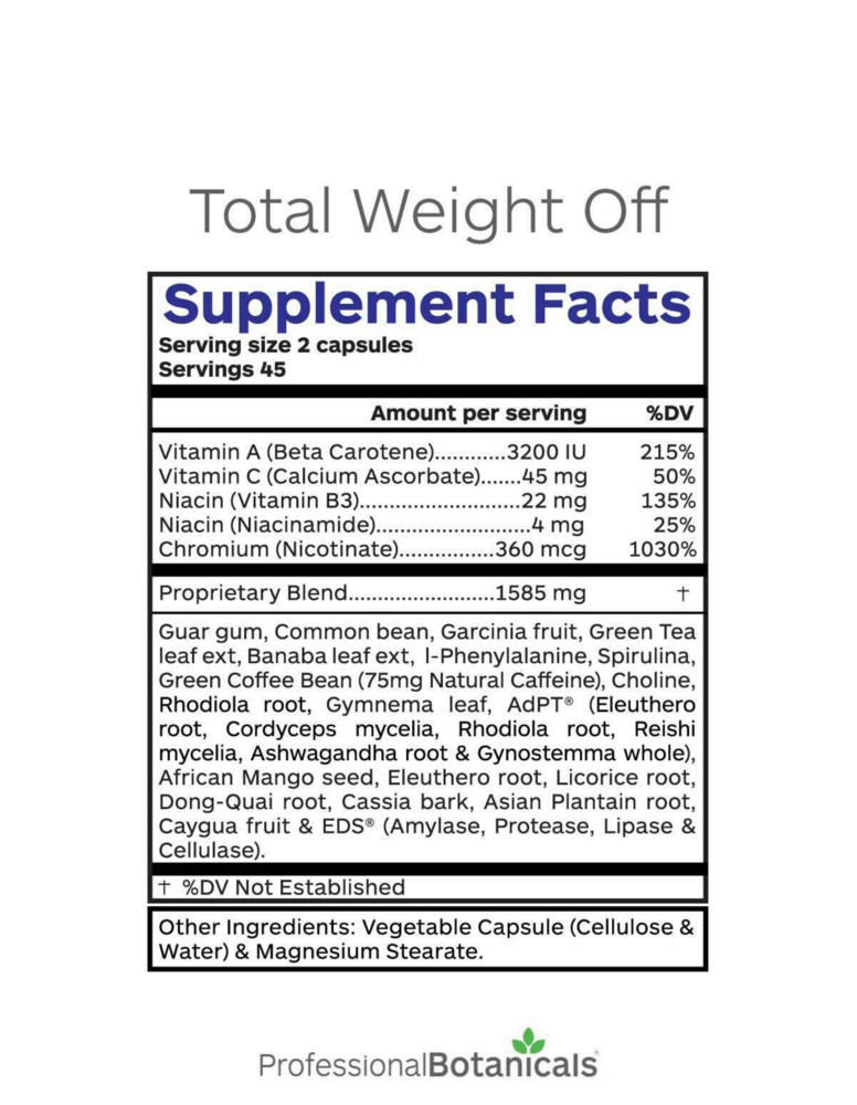 Product image for Total Weight Off.