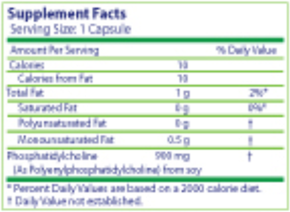 Product image for PhosChol PPC 900mg.