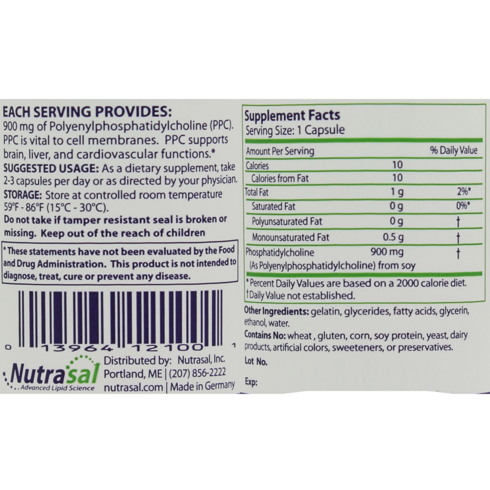 Product image for PhosChol PPC 900mg.