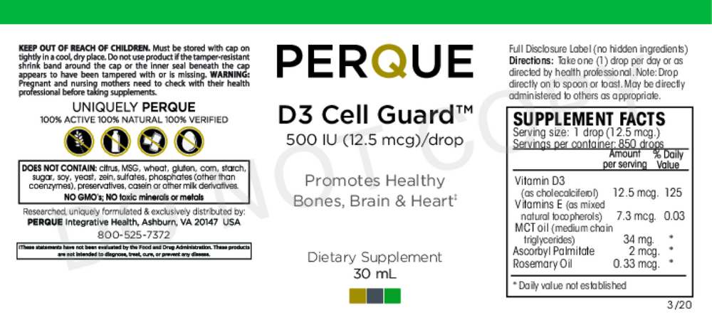 Product image for D3 Cell Guard.