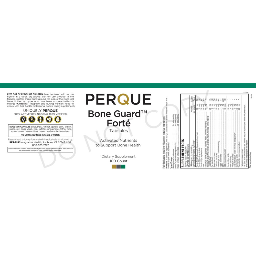 Product image for Bone Guard Forte 20.