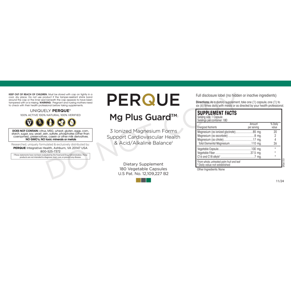 Product image for Magnesium Plus Guard.