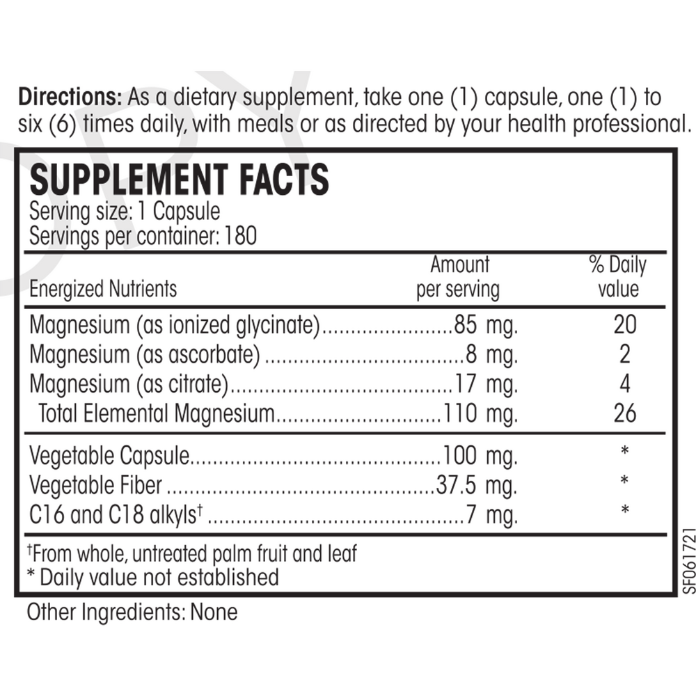 Product image for Magnesium Plus Guard.