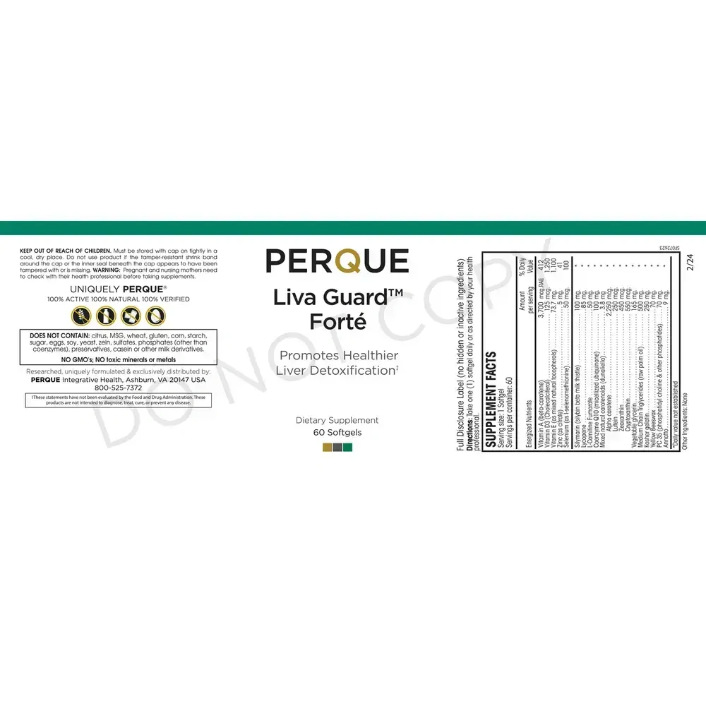Product image for Liva Guard Forte.