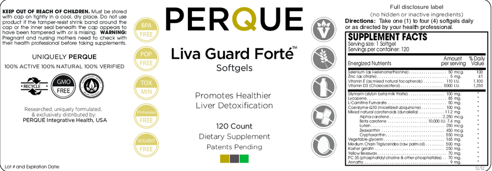 Product image for Liva Guard Forte.