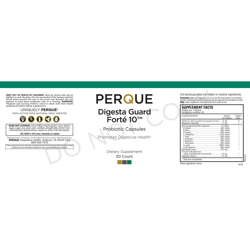 Product image for Digesta Guard Forte 10.