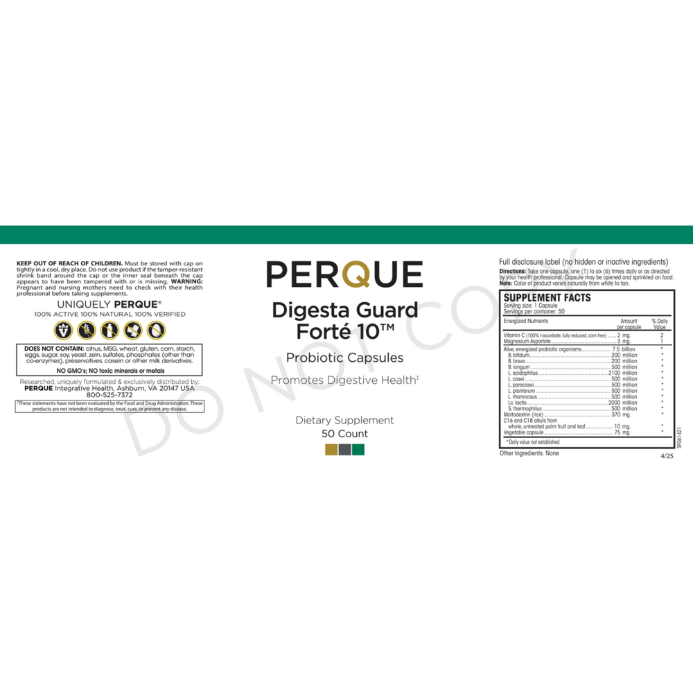 Product image for Digesta Guard Forte 10.