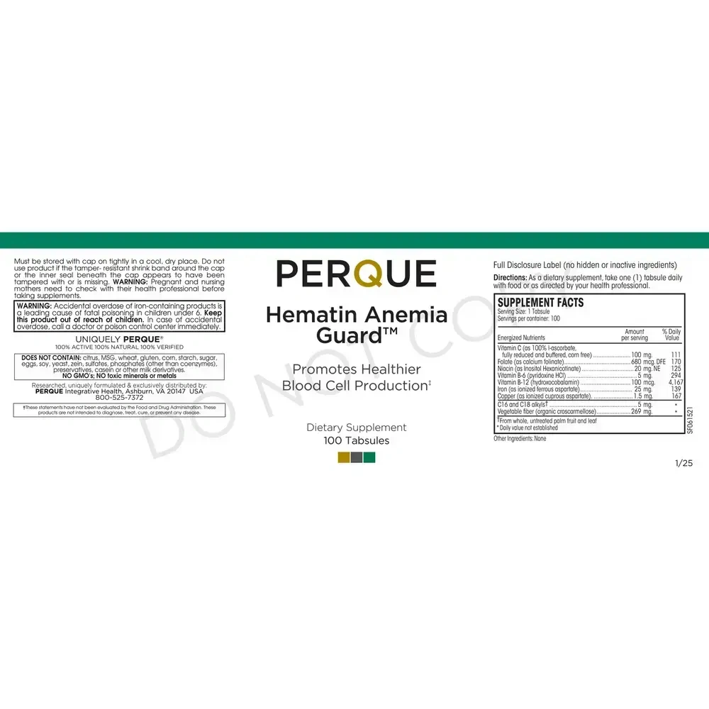 Product image for Hematin Anemia Guard.