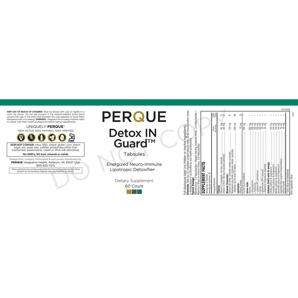 Product image for Detox IN Guard.