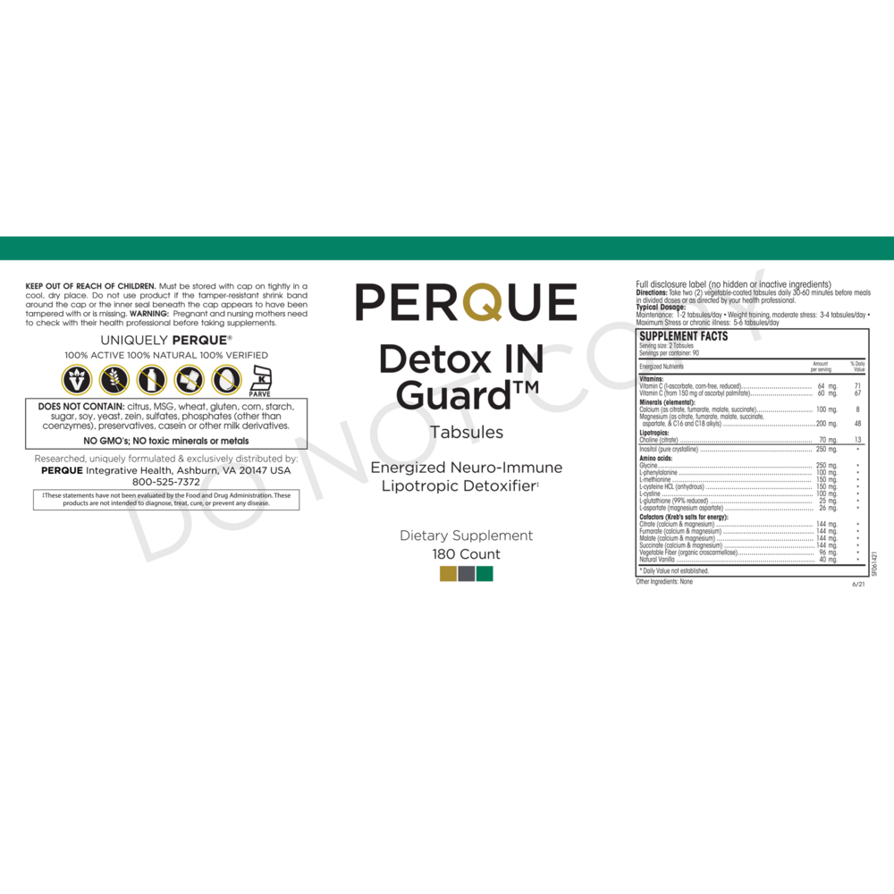 Product image for Detox IN Guard.