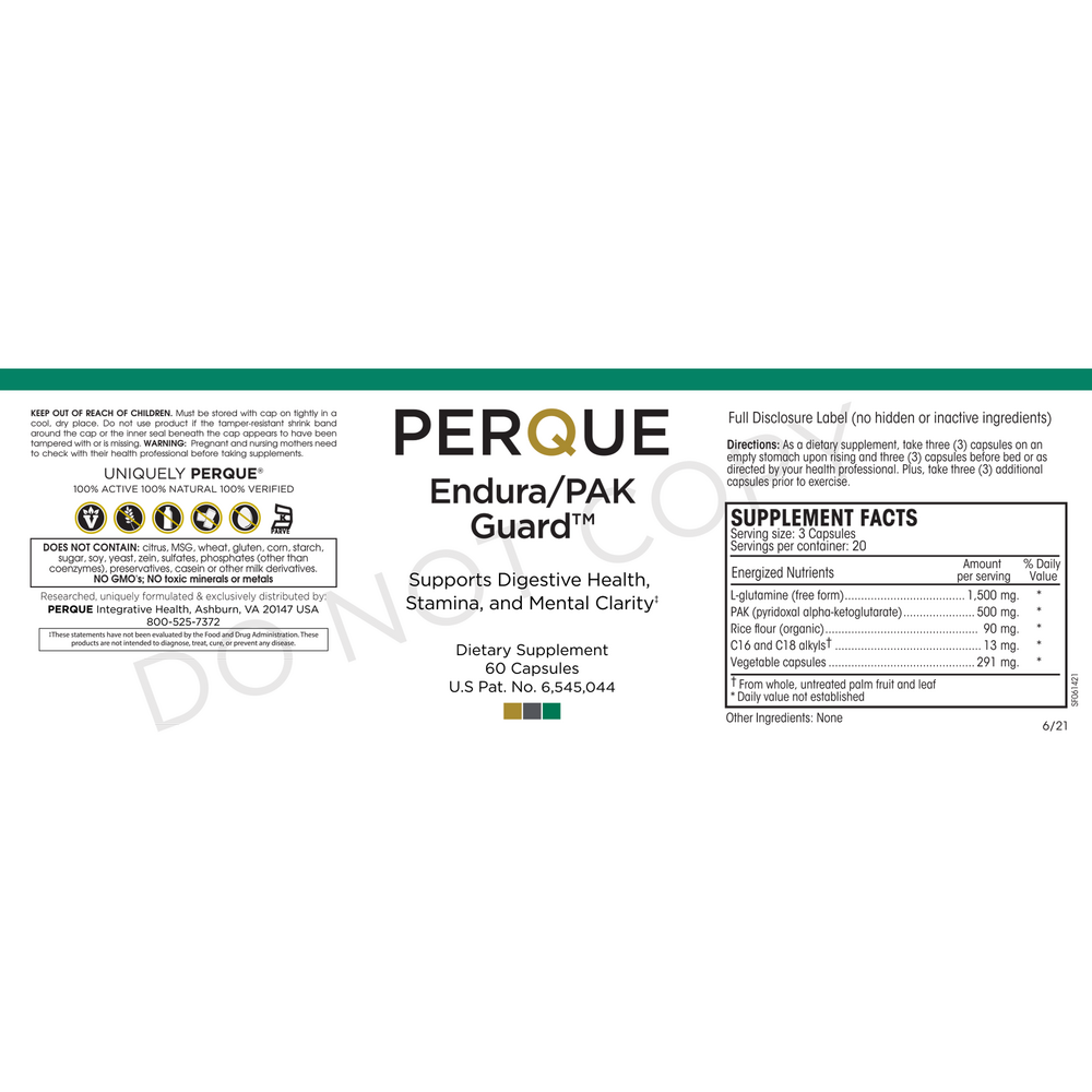 Product image for Endura/PAK Guard.