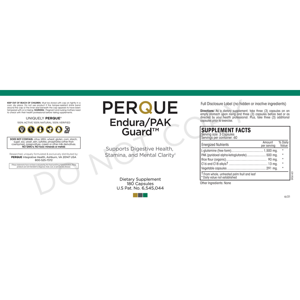 Product image for Endura/PAK Guard.