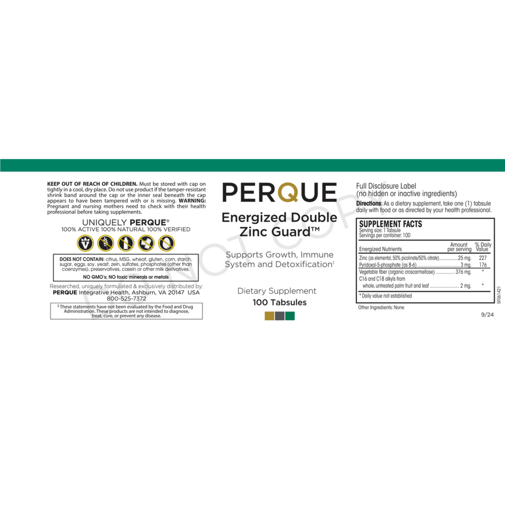 Product image for Energized Double Zinc Guard.