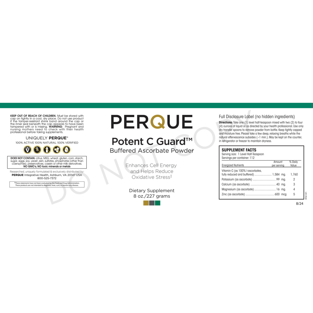 Product image for Potent C Guard Powder.
