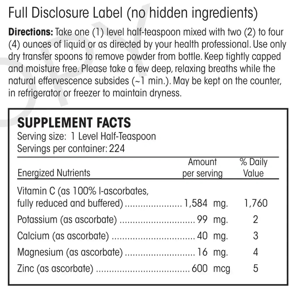 Product image for Potent C Guard Powder.