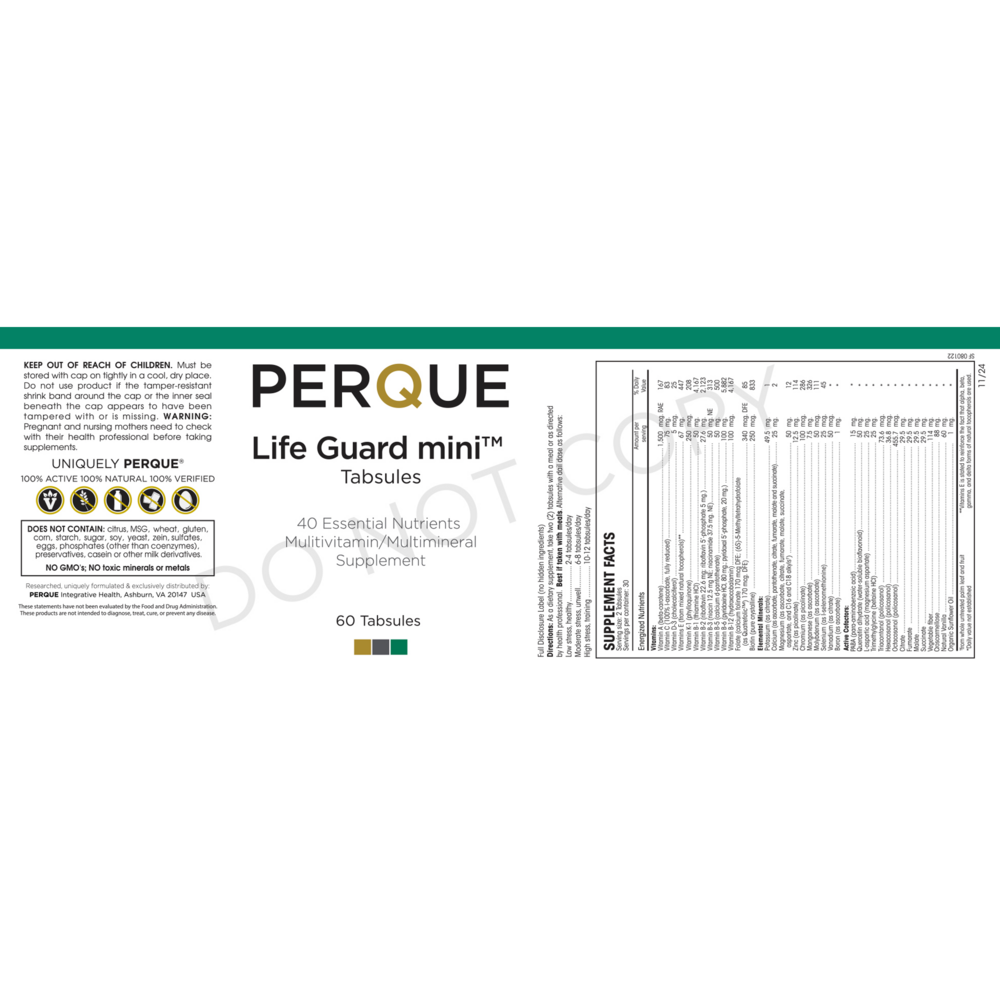 Product image for Life Guard mini.