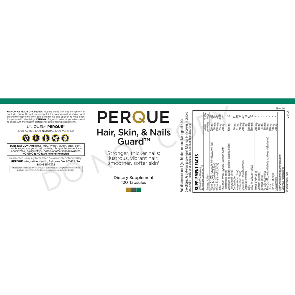 Product image for Hair, Skin and Nails Guard.